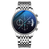 Watch for Men Black 42mm Luminous Wristwatch Luxury Casual Mens Branded Watches Fashion Clock Wrist Watches Relogio