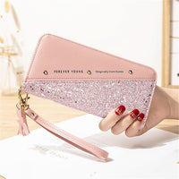 Women Wallet Long Creative Female Card Holder PU Wallet Coin Purses Girls Leather Wallet New Fashion Envelope