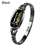 Women Smart Watch 0.96" OLED Heart Rate Blood Pressure Monitor Pedometer Fitness Tracker Waterproof Fashion Smartwatch