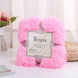 New Super Soft Shaggy Fur Blanket Ultra Plush Decorative Blanket 130*160cm/160*200cm Winter Blankets For Bed Sofa Blanket