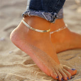 17KM Bohemian Colorful Eye Beads Anklets For Women Gold Color Summer Ocean Beach Ankle Bracelet Foot Leg Chain Jewelry 2021 NEW