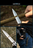 Sharp Fruit Military Knife High Hardness Outdoor Self-defense Folding Knife Camping Survival Portable Knife Tactics HighQuality