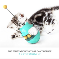 Smart Cat Toy Indoor Irregular Rotation Mode Funny Cat Toy Cat Ball Tease Toy Automatically Release Food Cat Supplies