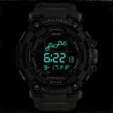 Mens Watch Military Water resistant SMAEL Sport watch Army led Digital wrist Stopwatches for male 1802 relogio masculino Watches