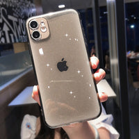 Luxury Candy Transparent Phone Case For iphone 11 12 mini Pro Max XS X XR 7 8 plus SE 2020 Soft Silicone Shockproof Cases Cover