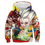 Anime 3D Full Color Children's Sweater Hoodie