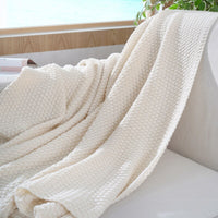 Nordic Sofa Blanket Office Nap Shawl Blanket Chunky Knit Blanket Leisure Air Conditioning Blankets for Beds Weighted Blanket Vs