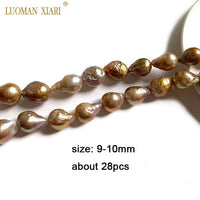 Fine AAA 100% Natural Baroque Freshwater Pearl Beads For Jewelry Making DIY  Bracelet Necklace Earrings 8-20mm