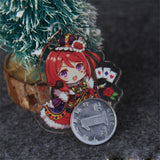 Anime Cosplay LoveLive! school idol project Kotori Tojo Rin Maki Nico Acrylic Keychain Keyring Halloween Cartoon Keychain Gift