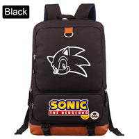 Anime Sonic The Hedgehog Sonic Kid Backpack