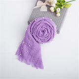 90x170cm Baby Wrap Newborn Photography Posing Swaddle With Pearls Soft Infant Cotton Linen Cloth Blanket Studio Photo Props