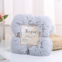 New Super Soft Shaggy Fur Blanket Ultra Plush Decorative Blanket 130*160cm/160*200cm Winter Blankets For Bed Sofa Blanket