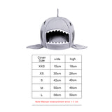 Cat's Shark Bed House Sweet Basket Dog Toys Hamster Cage Cave Accessories Pet Products Supplies