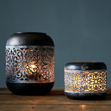 Home Antique Candlestick Tea Set Christmas Candle Holders Iron Candlelight Wedding Decoration Dinner Desk Table Lamp 9483823