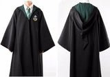 Robe Slytherin Ravenclaw Hufflepuff Cosplay Costume Kids Adult Robe cloak 4 styles Halloween Gift Harris costume