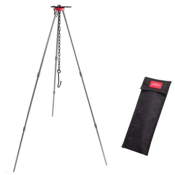 Camping Bonfire Tripod Portable Triangle Support Camping Bonfire Frame Camping Equipment Accessories