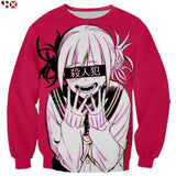 Anime Girl Sexy My Hero Academia Ahegao Manga Printed 3D Print Hoodies Casual Sweatshirt Anime Tracksuit Pullovers T31