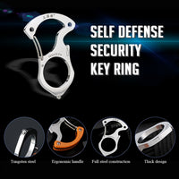 Outdoor Multi-tool Key Chain Ring Camping Survival Tool Carabiner Glass Breaker Camping Equipment Outdoor Tools