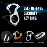 Outdoor Multi-tool Key Chain Ring Camping Survival Tool Carabiner Glass Breaker Camping Equipment Outdoor Tools