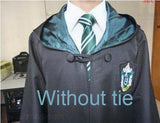 Robe Slytherin Ravenclaw Hufflepuff Cosplay Costume Kids Adult Robe cloak 4 styles Halloween Gift Harris costume