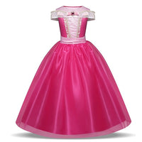 Girls Princess Dresses for 4-10T Children Kids Halloween Cosplay Costume Role-play Clothing Dress