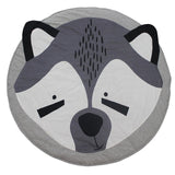 Baby Play Mat Pad Cotton Newborn Infant Crawling Blanket Animal Playmat Round Carpet Floor Rug Kids Children Room Nordic Decor