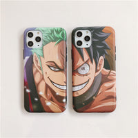 Japan Anime One Piece Roronoa Zoro Case For Iphone 11 12 Pro 6 7 8 Plus X XR XS Max Funda Phone Cases Soft TPU Back Cover