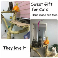 DIY Cat Scratching Sisal Rope Cat Tree Cat Climbing Frame Replacement Rope Making Desk Legs Binding Rope Cat Sharpen Claw 5mm