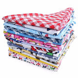 10pcs Pet Puppy Dog Scarf Bandanas Adjustable Dog Bow Ties Dog Grooming Bandannas Dog Accessories Pet Supplies S/M