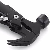 Hammer Multitool Camping Accessories with Multitool Card Tool 12 in 1 Cool Gadget Stocking Stuffer for Men Fathers Valentines Day Gifts