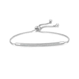 2021 New Fashion Luxury 925 Sterling Silver Tennis women's Bracelets Bangle For Women Christmas Gift Jewelry