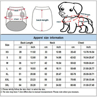 Warm Reversible Dog Coat-Thick Padded Comfortable Winter Dog Jacket, Reflective Safety Dog Vest