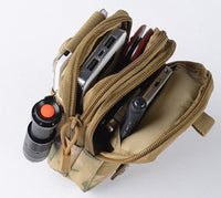 Outdoor Camping Waist Bag Men Military Tactical Backpack Pouch Belt Bags Soft Sport Running Travel Bags