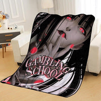 Custom Kakegurui anime Blankets for beds throw blanket soft blanket summer blanket anime blanket travel blanket