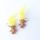 HZ 2019 Cute Silicone Cute Funny Rubber Naked Doll 7cm Lighter Case Box Lighter Protector Nostalgic Toys Cigarette Accessories