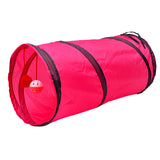 Cat Tunnel 2 Holes Pet Play Tubes Balls Collapsible Crinkle Kitten Toys Puppy Ferrets Rabbit Play Dog Tunnel Tubes