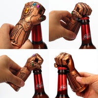 Infinity Thanos Gauntlet Glove Beer Bottle Opener Soda Glass Caps Remover Kit