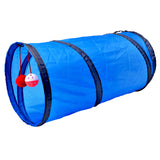 Cat Tunnel 2 Holes Pet Play Tubes Balls Collapsible Crinkle Kitten Toys Puppy Ferrets Rabbit Play Dog Tunnel Tubes