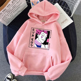 HISOKA MOROW Hoodie Japanese Anime Women's Hooded Sweatshirt Harajuku Full-time Hunter Anime Print Casual Oversize Women Hoodie