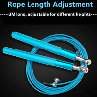 Bearing Skipping Rope Jumping Rope Crossfit Men Workout Equipment Steel Wire Home Gym Exercise and Fitness MMA Boxing Training