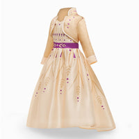 Girls Princess Dresses for 4-10T Children Kids Halloween Cosplay Costume Role-play Clothing Dress