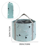 Camping Foot Bath Collapsible Bucket Multi-Use Portable Basin for Soaking Feet Travelling Camping Indoor Outdoor Equipment