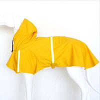 pet supplies dog clothes big dog waterproof poncho pet reflective strip dog raincoat 1pcs