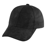 Fashion Women Girls Chic Suede Baseball Cap Solid Sport Visor Hats Adjustable