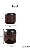 Home Antique Candlestick Tea Set Christmas Candle Holders Iron Candlelight Wedding Decoration Dinner Desk Table Lamp 9483823