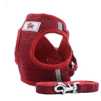 Dog Harness Leash Set Adjustable Breathable Dog Cat Collar Vest Harness for Dog Puppy Pet Chihuahua Chest Strap Dog Accessories