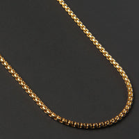 2020 Fashion New Figaro Chain Necklace Men Stainless Steel Gold Color Long Necklace For Men Jewelry Gift Collar Hombres