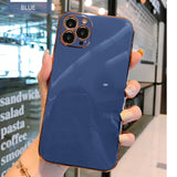 Luxury Gold Plated Electroplated Case For iPhone 11 Pro Max 8 Plus 7 XR XS X Silicone Lens Protection 12 Pro Max SE 2020 Cover