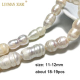 Fine AAA 100% Natural Baroque Freshwater Pearl Beads For Jewelry Making DIY  Bracelet Necklace Earrings 8-20mm