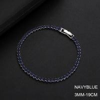 2021 New Fashion Luxury 925 Sterling Silver Tennis women's Bracelets Bangle For Women Christmas Gift Jewelry